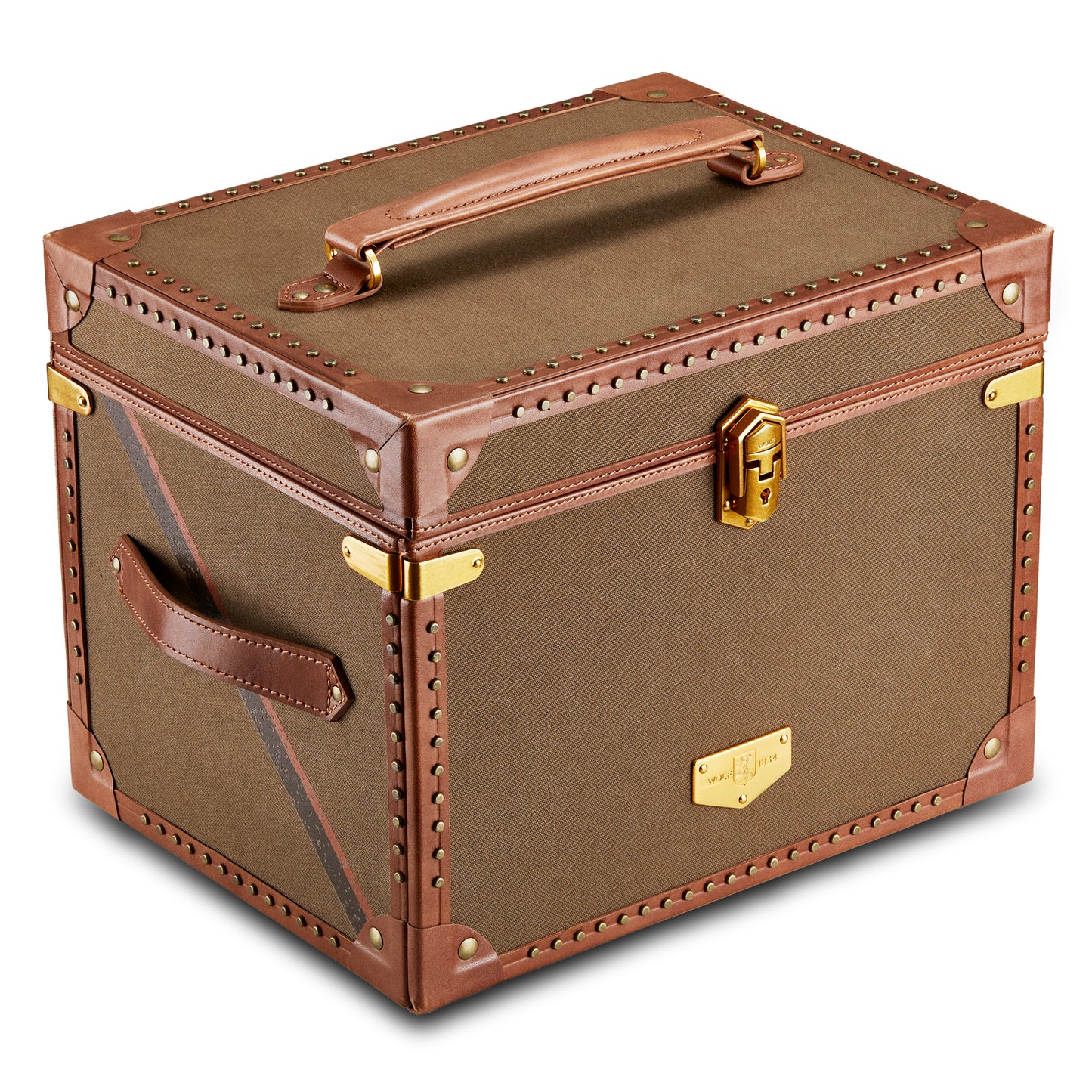 Ida Trunk Large Jewellery Box - Khaki