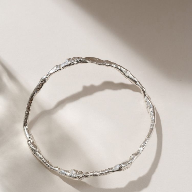Molten Wave Bangle