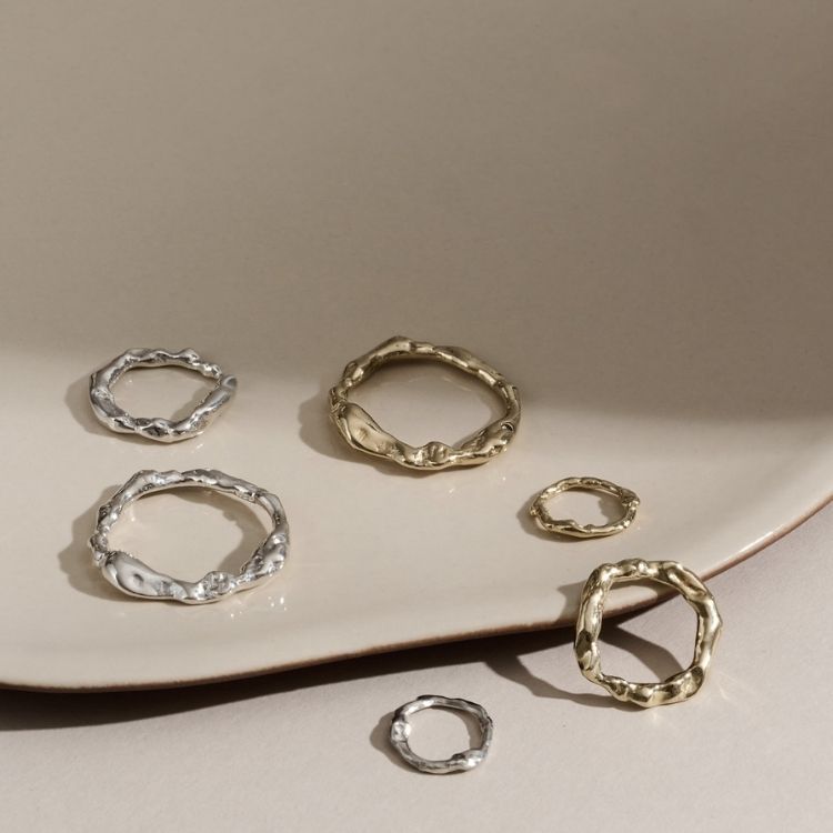 A Halo Pendants  from Lulu and Boo Jewellery.