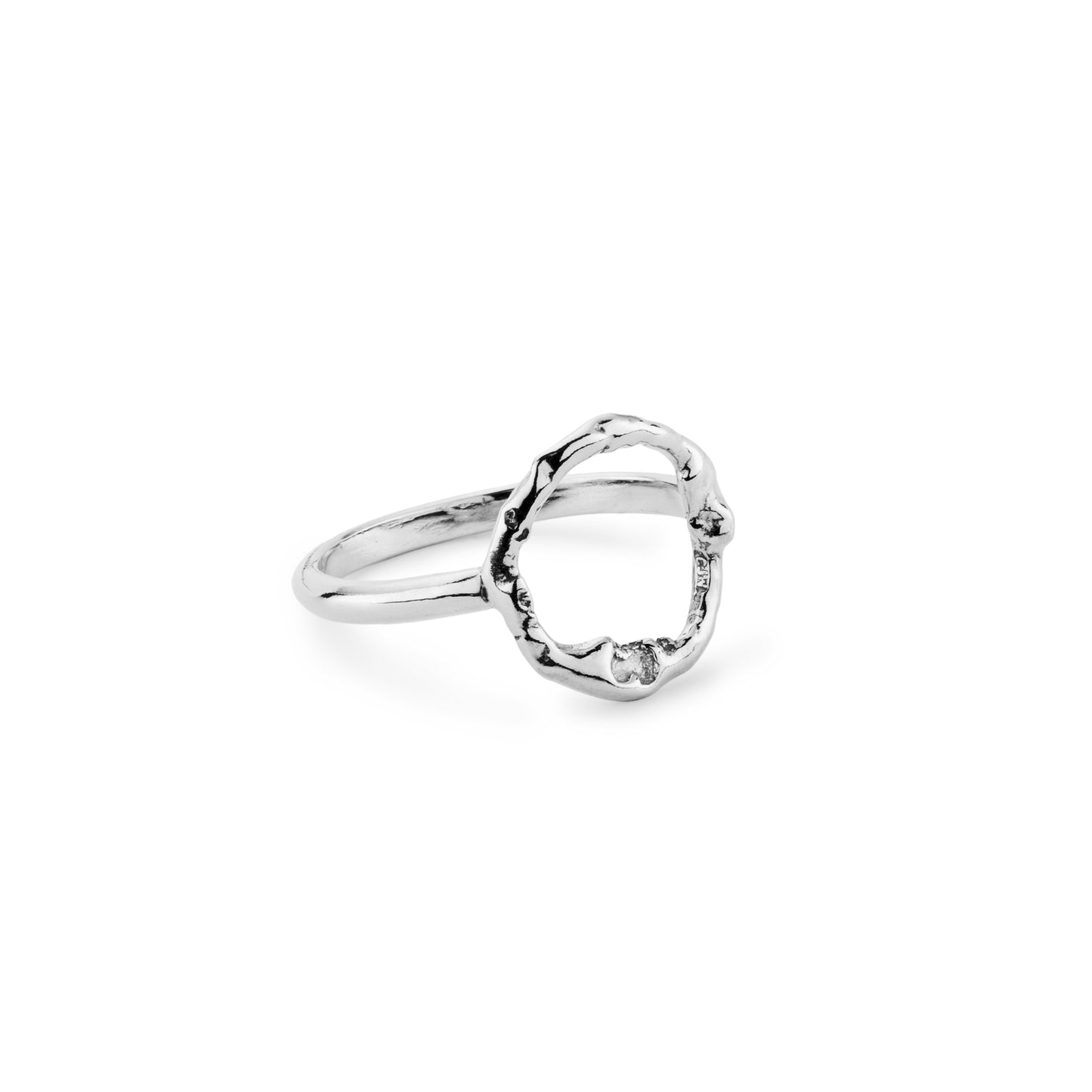 Silver Halo Ring