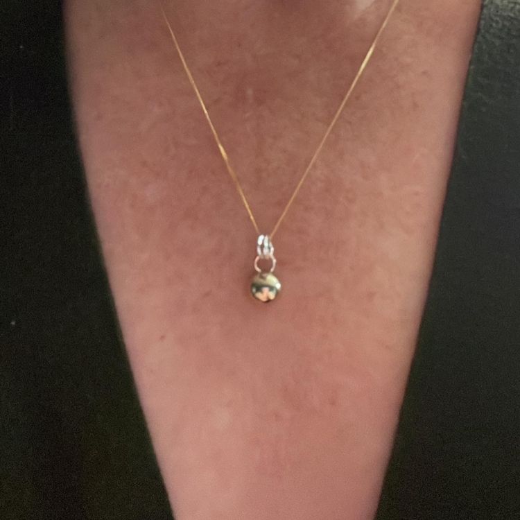 9ct Gold Bobble Necklace