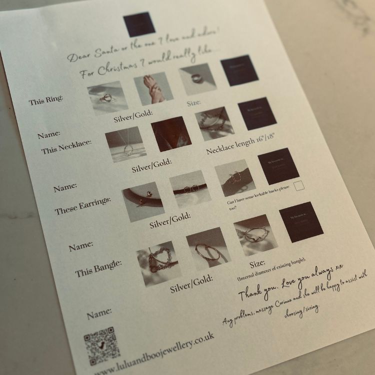 NEED TO LEAVE A HEAVY HINT FOR SANTA? PRINT AND PLANT YOUR WISH LIST NOW!