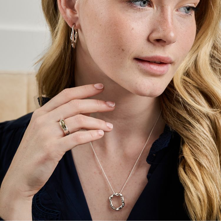 Mixed metal jewellery from Lulu and Boo