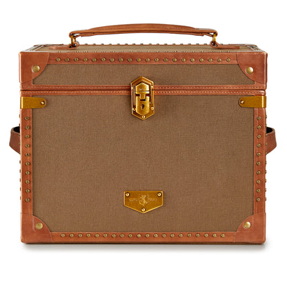Ida Trunk Large Jewellery Box - Khaki