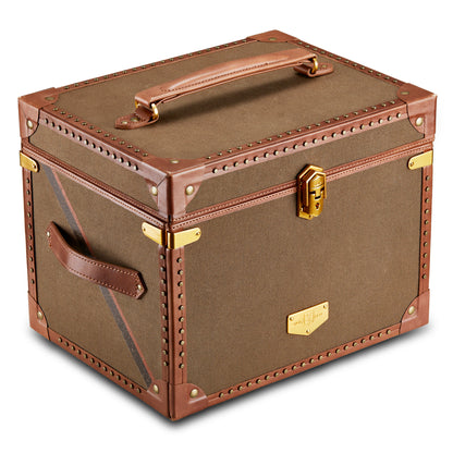 Ida Trunk Large Jewellery Box - Khaki