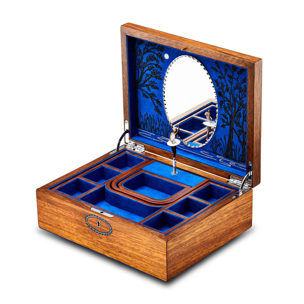 Wolf Ballet Musical Jewellery Box