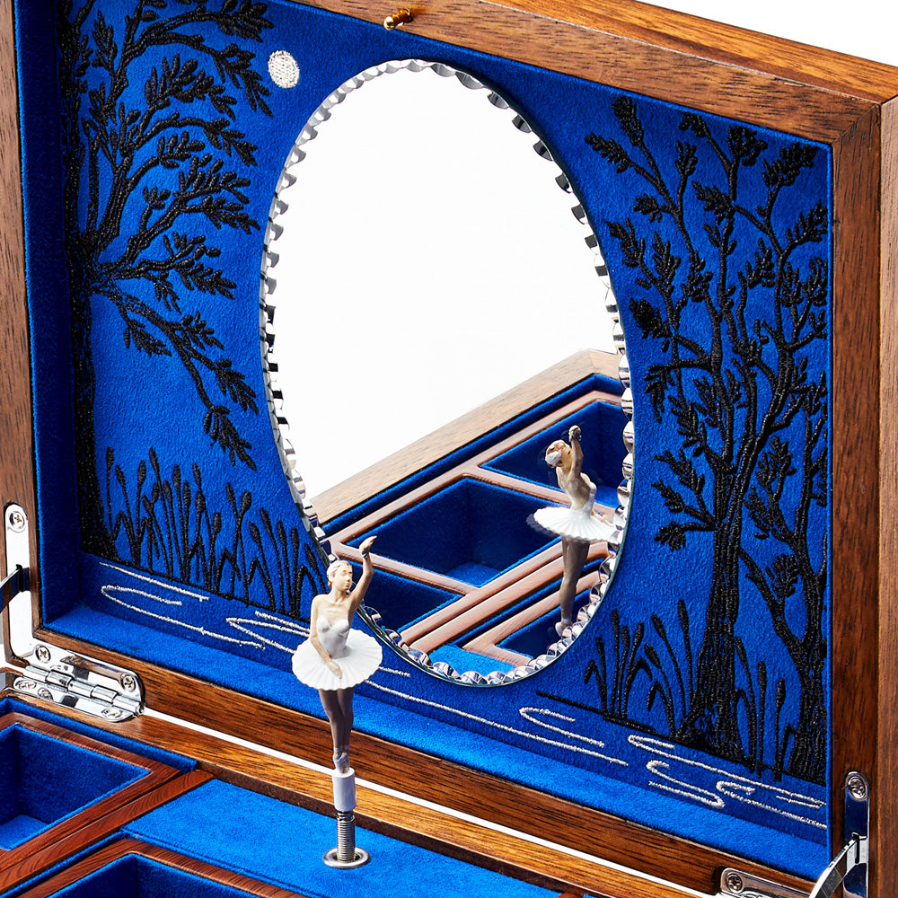 Wolf Ballet Musical Jewellery Box