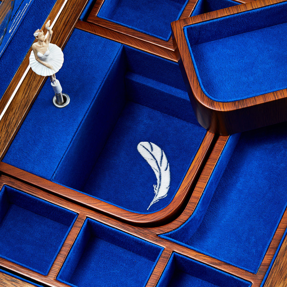 Wolf Ballet Musical Jewellery Box