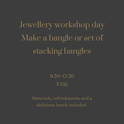 Sterling Silver Bangle Making Workshop