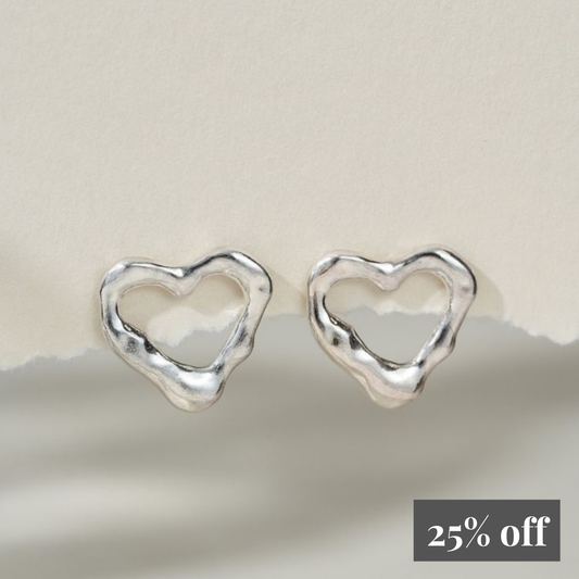 Molten Heart Earrings