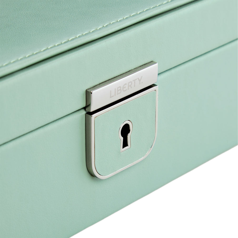 WOLF x LIBERTY Julia Medium Jewellery Box Sage Green