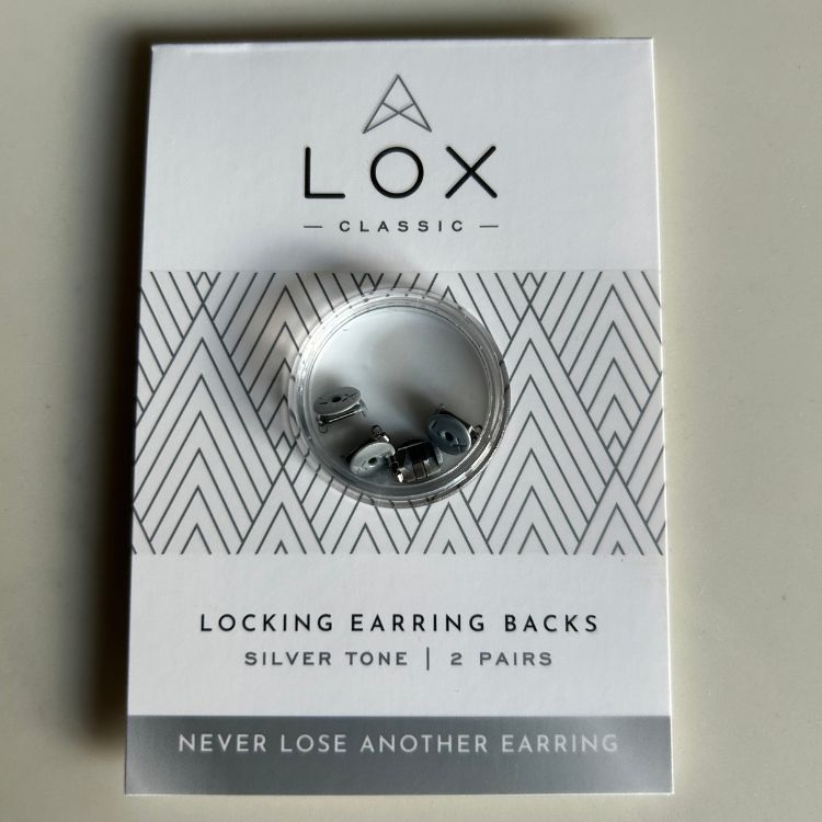 Lox lockable earring backs