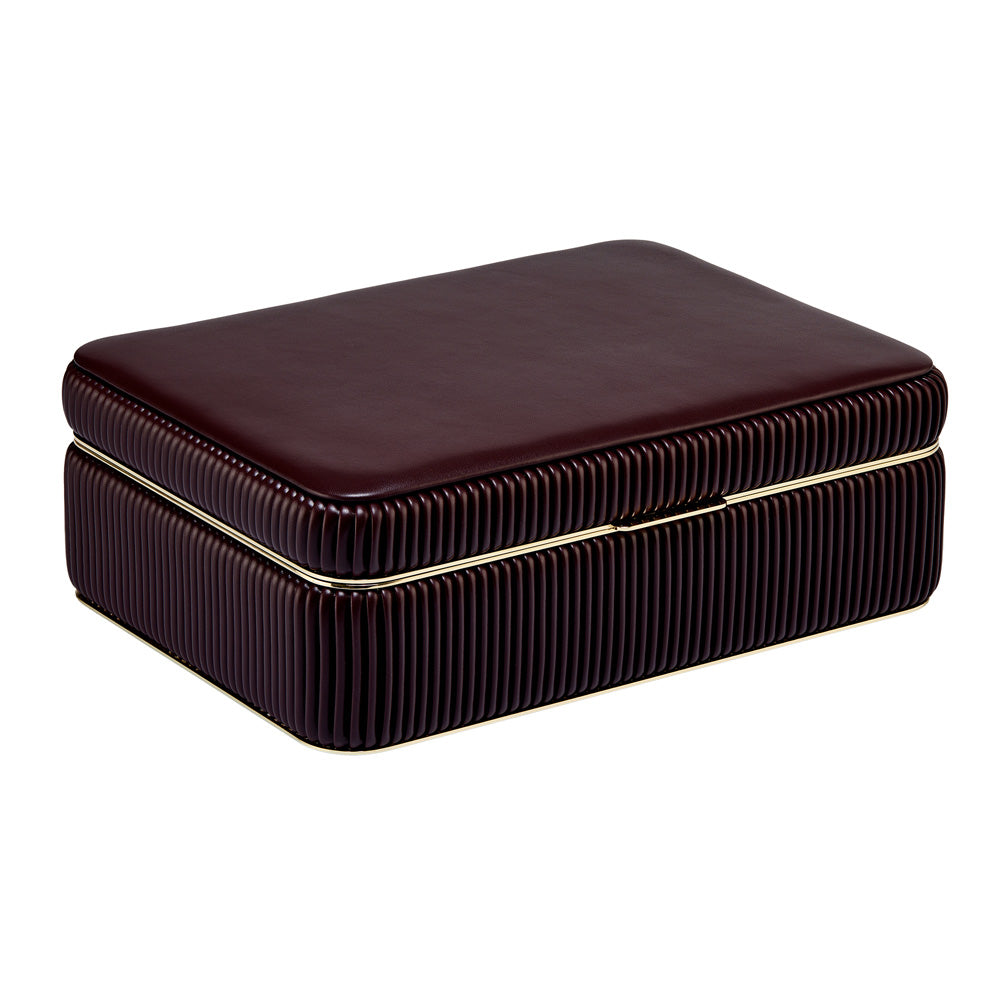 Wolf Bella gold jewellery box for sale from Lulu and Boo.
