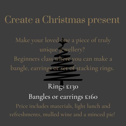 Create a Christmas present for your loved one...or yourself! Monday 4th November