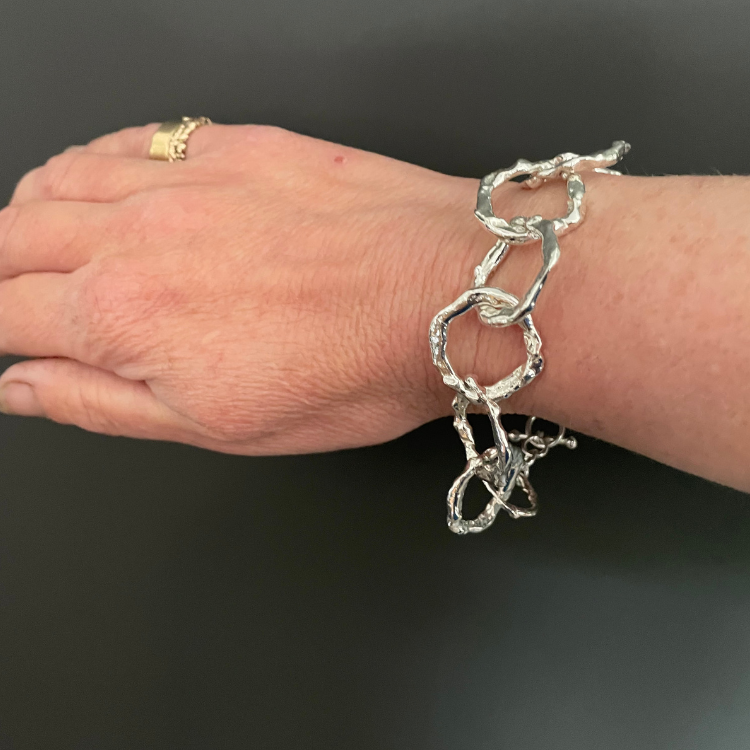 Full Halo bracelet in silver