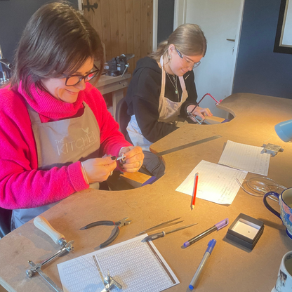 Make your own silver stacking rings - Beginners class Saturday 21st September