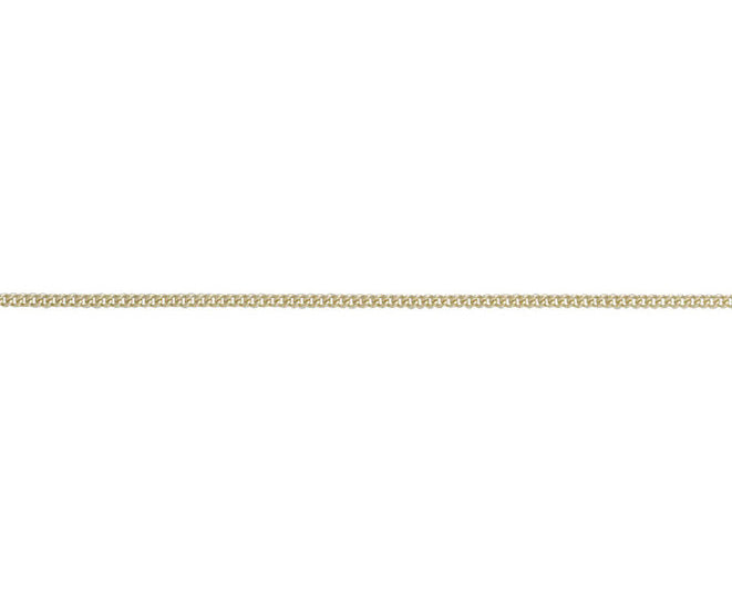 9ct Gold Curb Chain 20 inch