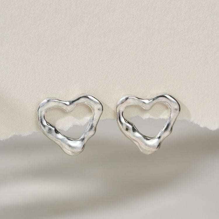 Molten Heart Earrings