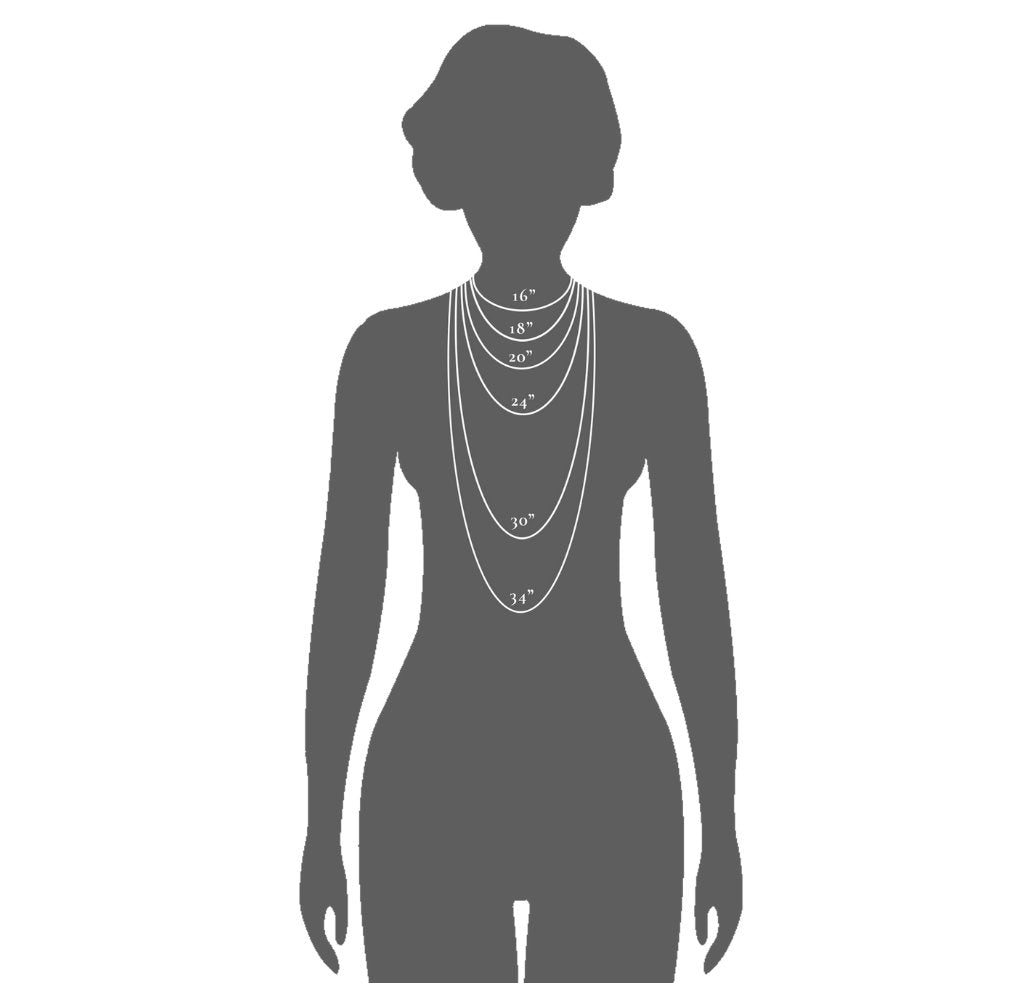 Necklace length guide