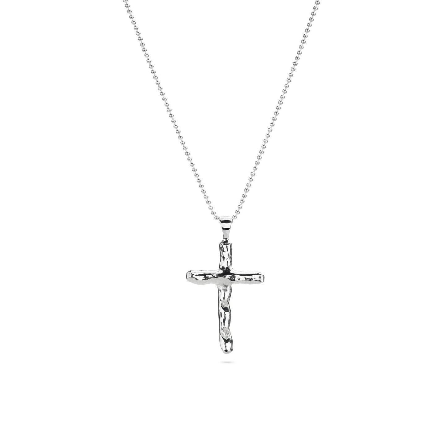 Sterling Silver Cross Pendant - Small
